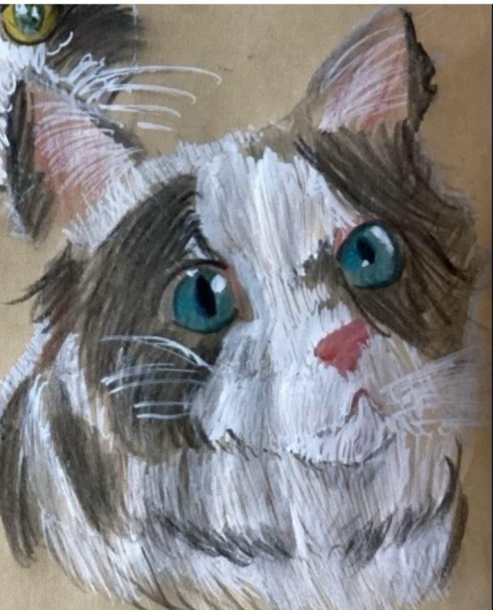 猫ちゃんの似顔絵描きます リアルな似顔絵が欲しい方にどうぞです イメージ1