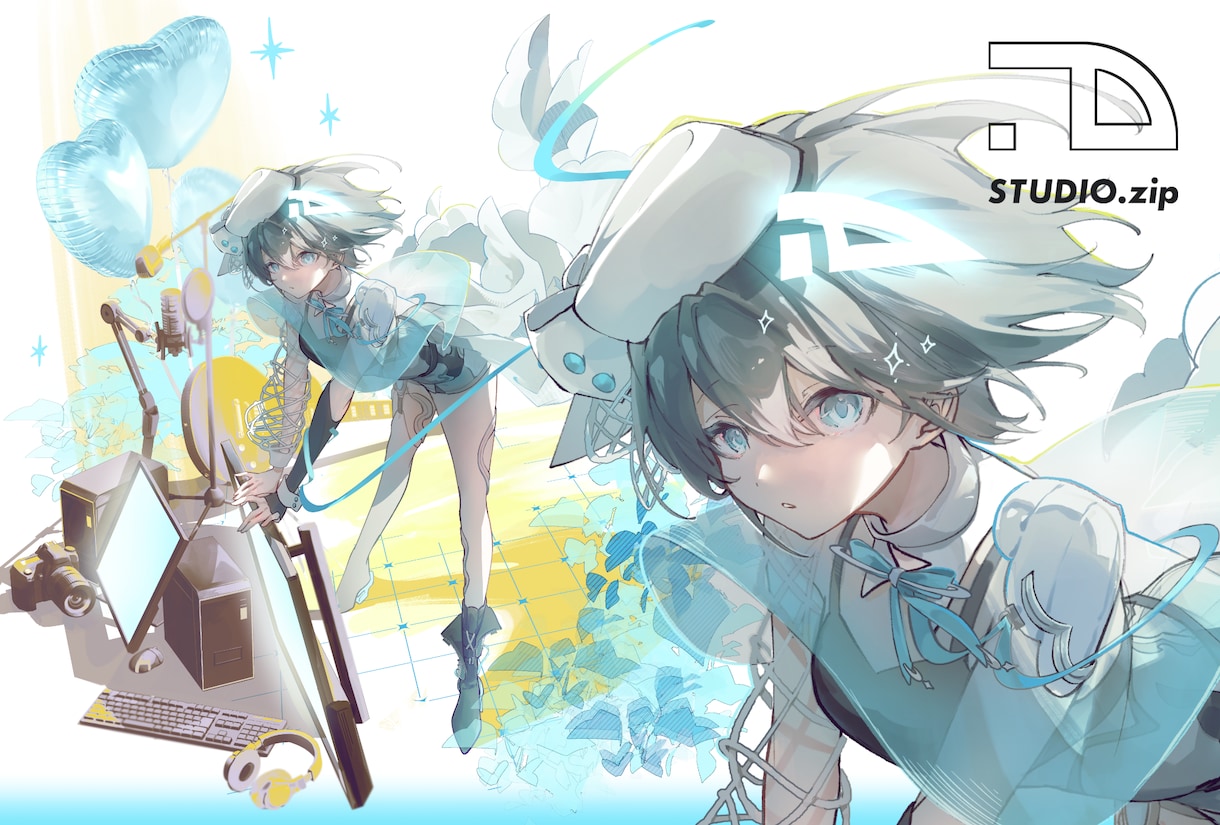 企業所属のプロがイラスト・モデル制作します 普段はグッズ会社に勤めています。高品質をお約束します。 イメージ5