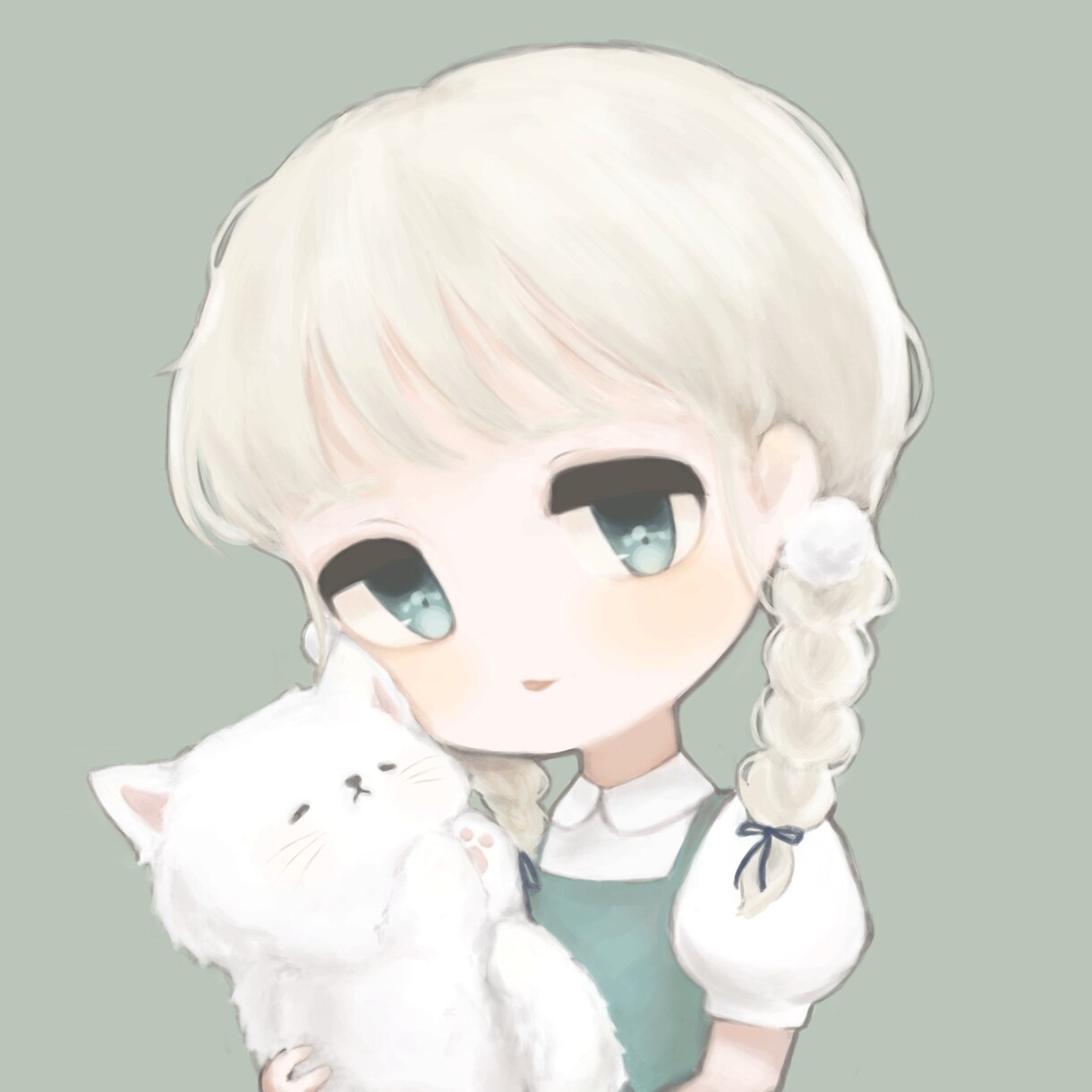 柔らかくて可愛い女の子のSNSアイコンお描きします 最短1日で納品できます(o^^o) イメージ3