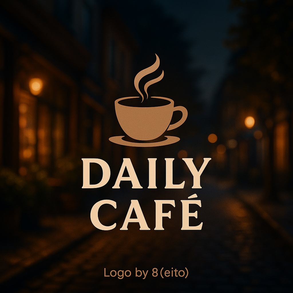 カフェ・コーヒーショップ向けロゴを販売します シンプルでブラウン系の色のものを作成しています イメージ3