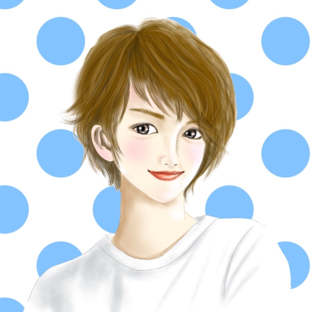 似顔絵をもとにアイコン制作します 髪色自由に、お好みの雰囲気で! イメージ5