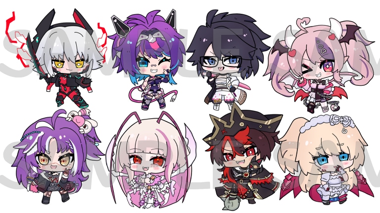 アイコンやグッズにぴったりなちびキャラお届けします ジャンルに合わせたSDキャラを丁寧に制作します イメージ6