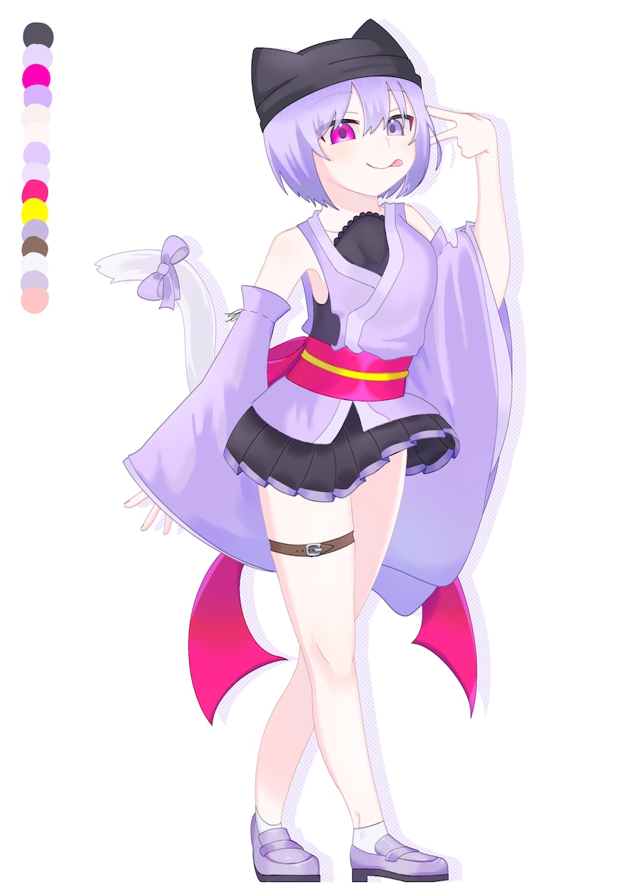 可愛いアニメ塗りのアイコン描きます 可愛いイラスト描くの大好きです！ イメージ5
