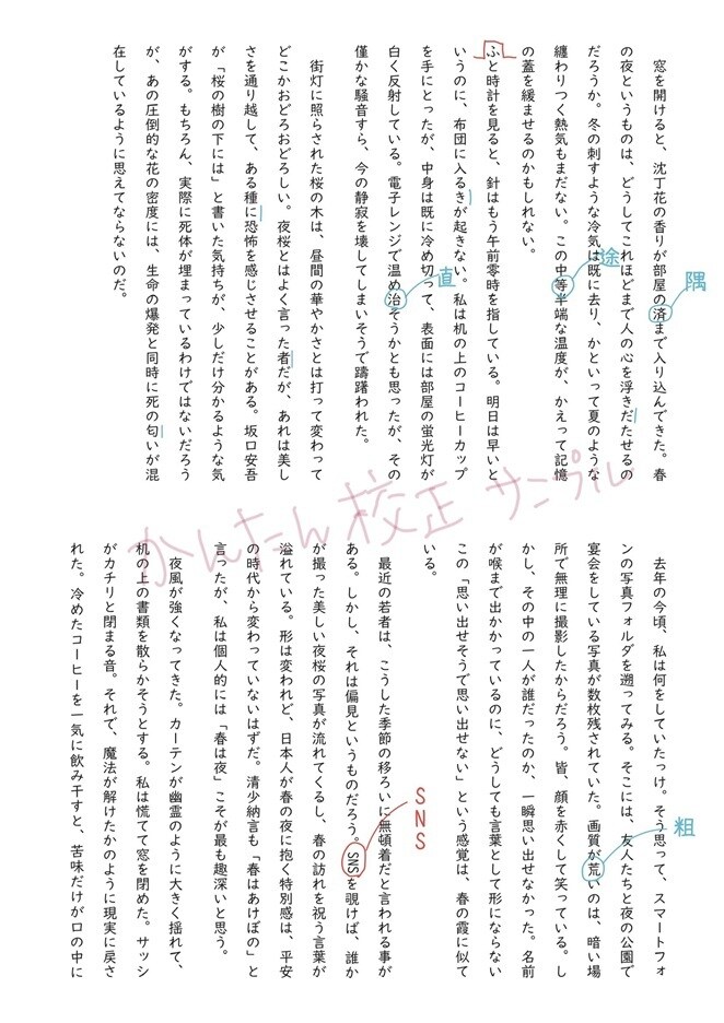 5枠限定大幅値下げ※日本語データの校正します 添削不要、文章の専門家の目を通したい、という方に最適 イメージ3