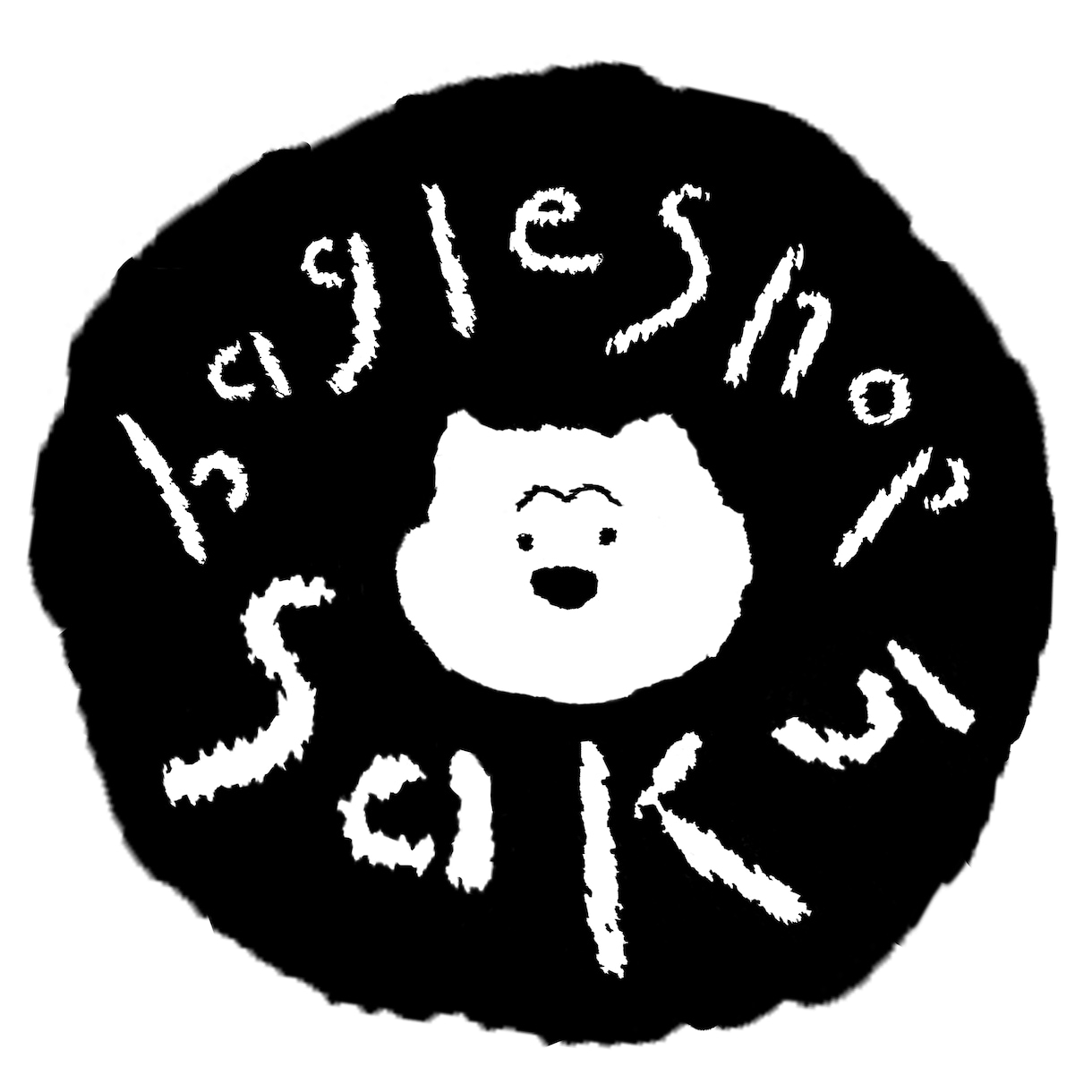 手描き文字 イラスト モノクロ ロゴ制作します 手描きの文字とイラストの柔らかい雰囲気のロゴ イメージ5