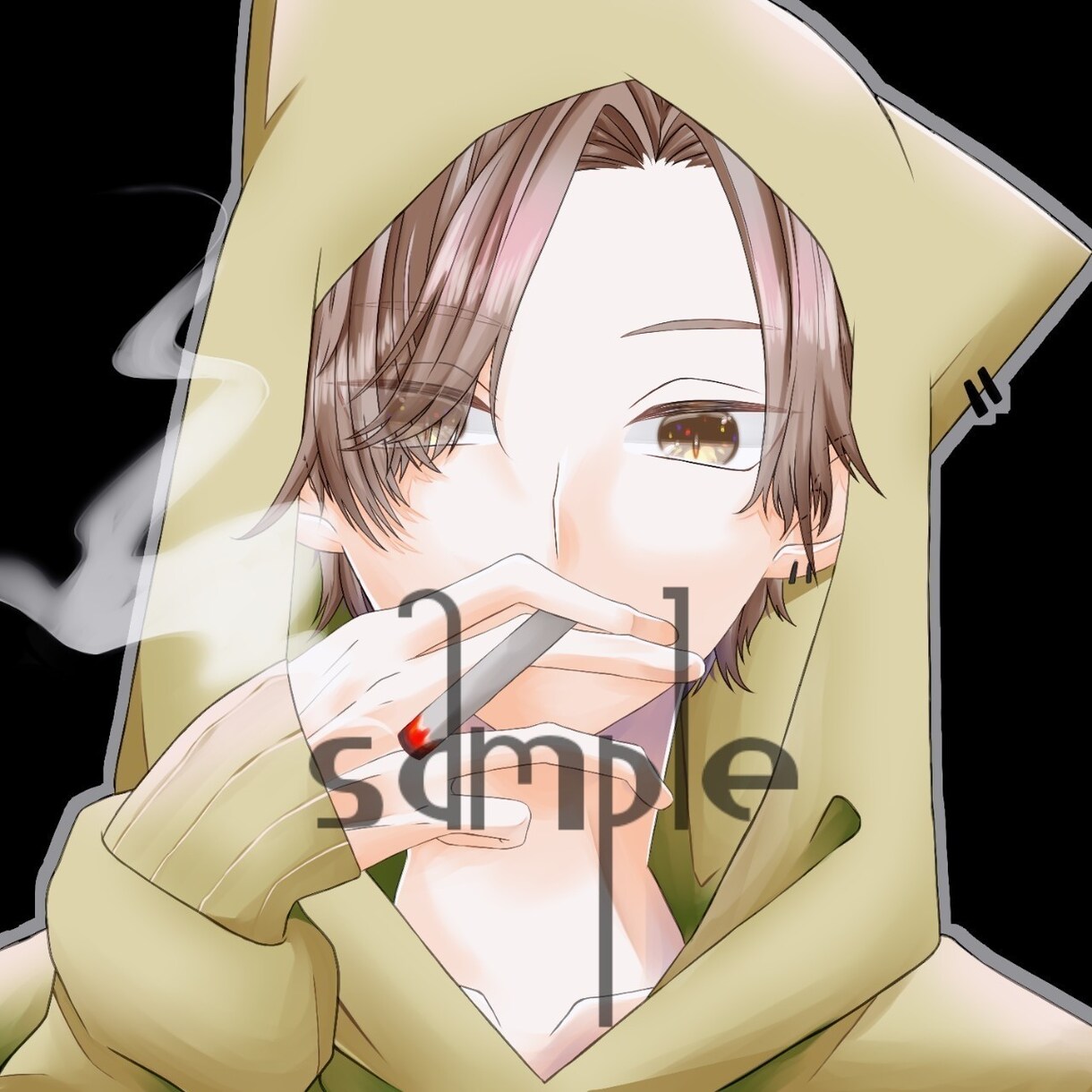 SNS用アイコンお描きします Twitter、他SNSでご利用いただけます☀ イメージ2