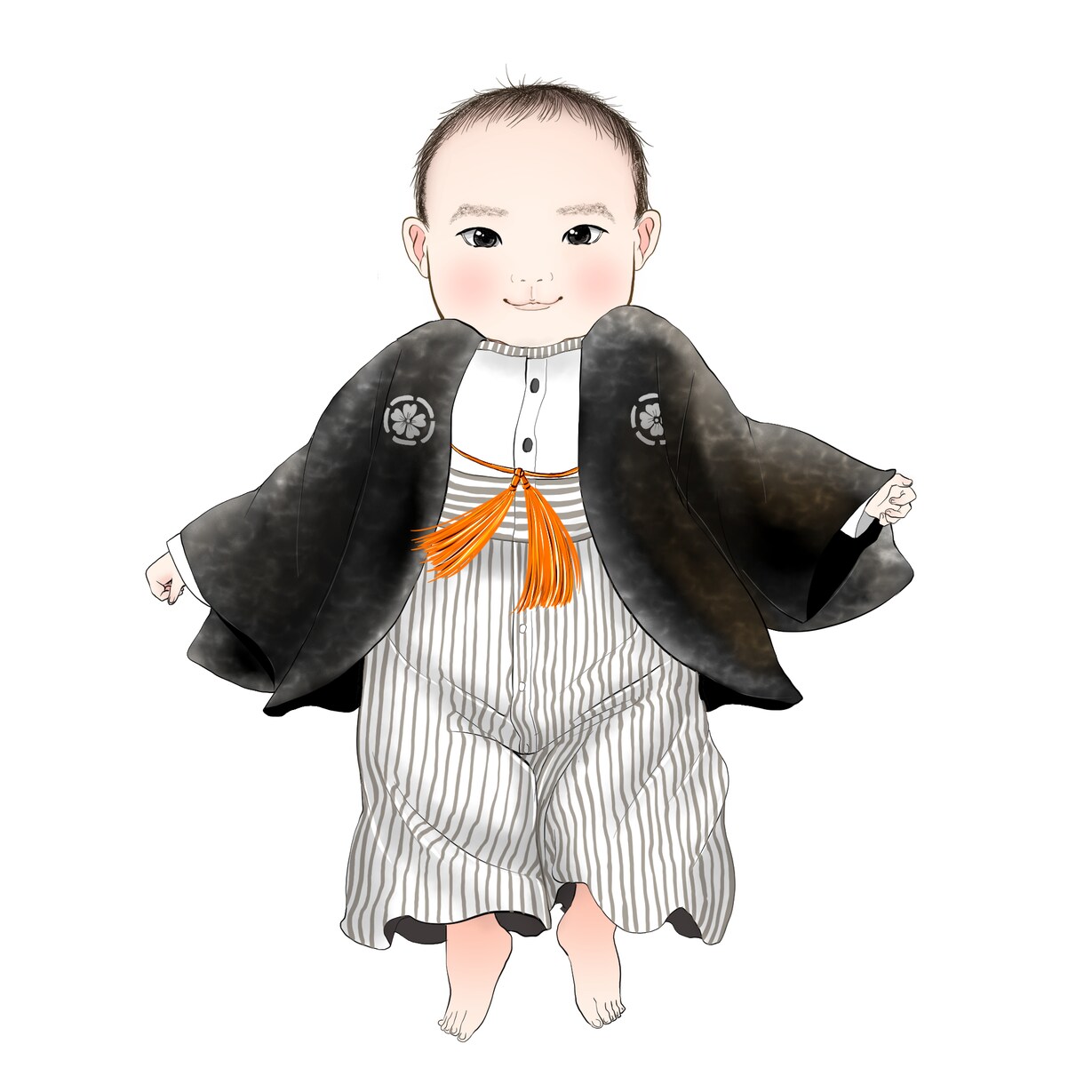 お子様の似顔絵お描きします 大事な日のプレゼントなどにいかがですか♪ イメージ3