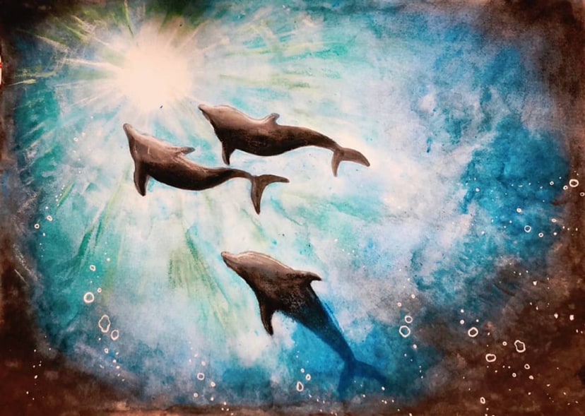 かっこいい！綺麗！な動物イラスト描きます アナログだけど、生き生きとした動物イラスト イメージ2
