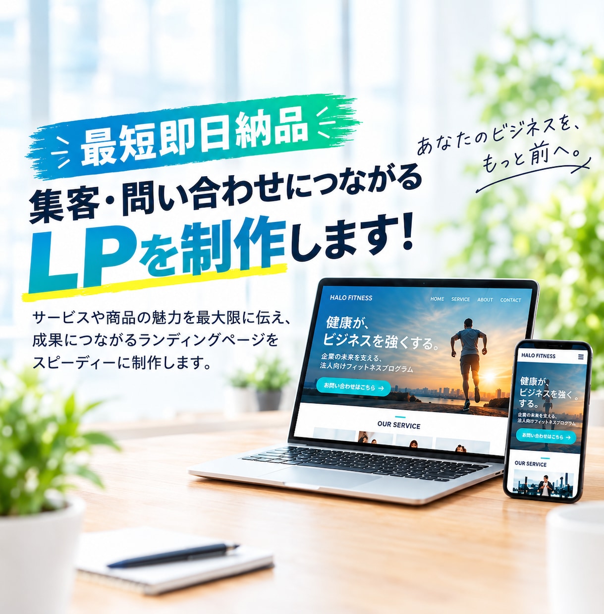 フリーランス向け。即日でLPを作ります LPが即日納品可能！？お任せください！ イメージ1