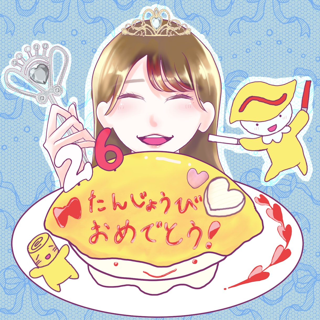 Tシャツ・メッセージカード☆アイドルグッズ描きます 本人の魅力を最大限に引き出すような可愛い似顔絵を描きます☆ イメージ6