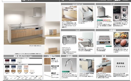 住まいのプロが質感のある内装材をご提案します 1棟分の床、壁、天井などの内装材を部屋ごとに厳選します イメージ3