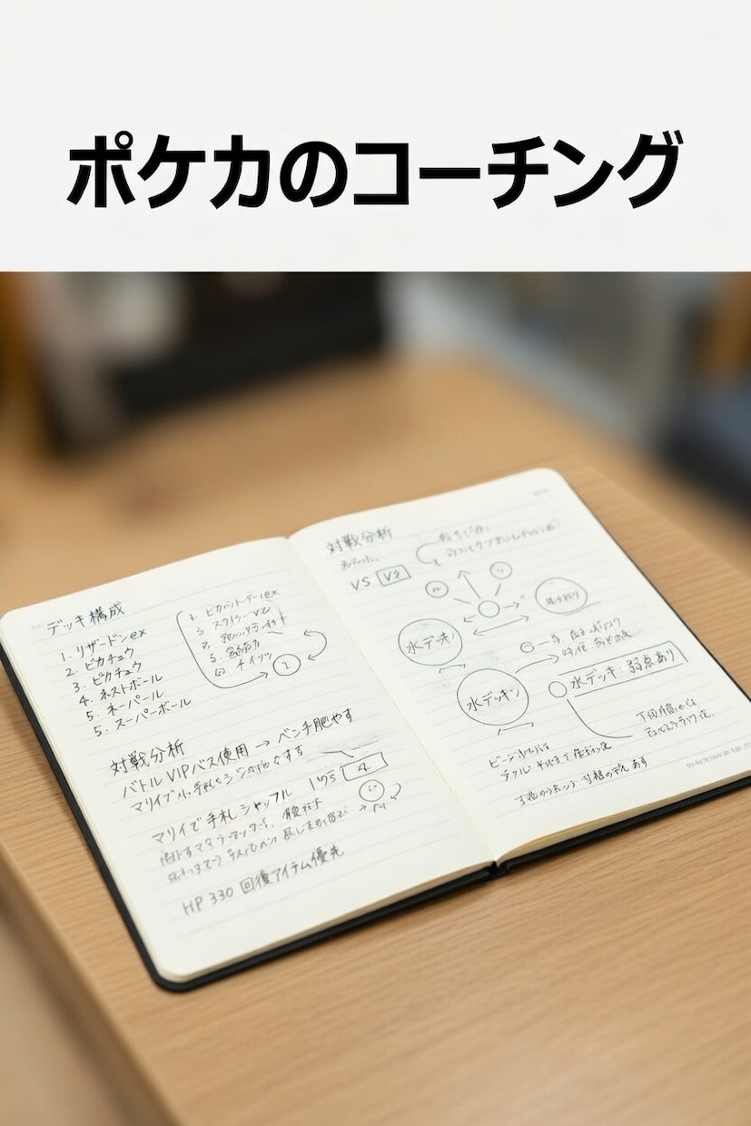 ポケモンカードの構築、プレイング相談承ります ポケカのレベルをちょっとでも上へ！ イメージ1