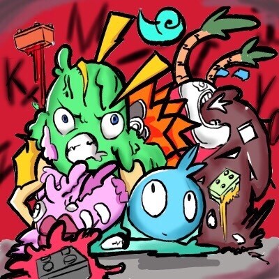 ポップなイラストを制作いたします 個性的なスマートフォンのロック画面、待ち受け画面、アイコンに イメージ2