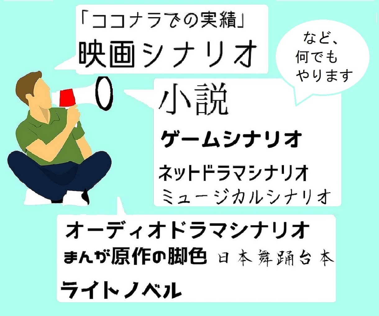 プロの作家がシナリオ・小説・出版物を書きます 【商用可能・著作権放棄】1文字７円単価でのストーリー制作 イメージ5