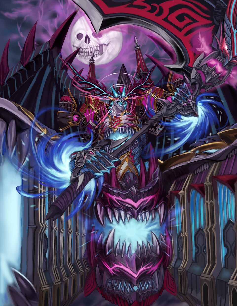 かっこいい、ド派手なドラゴンイラストを描きます 厚塗りでかっこいいドラゴンをご希望の方に イメージ1