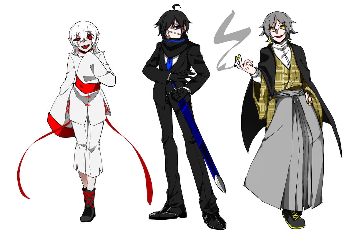 イラスト、立ち絵、SDイラスト等描きます 貴方の望むキャラへ近づけるように 心を込めて イメージ2