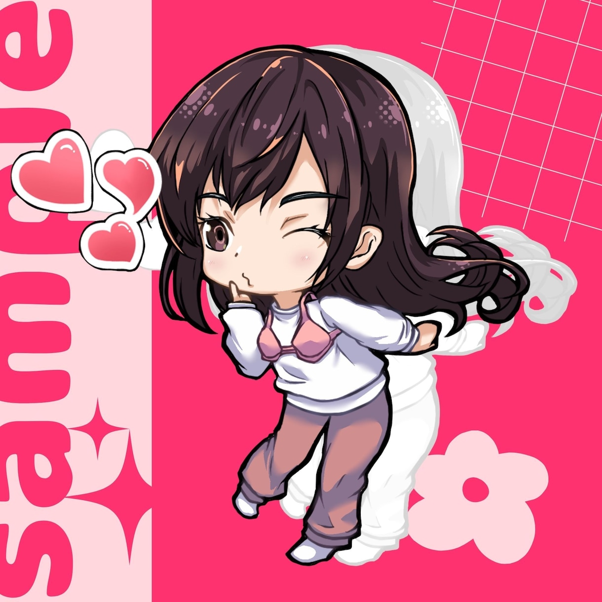 かわいいちびキャラ描きますます 可愛らしくて伝わりやすいちびキャライラストを制作いたします イメージ4