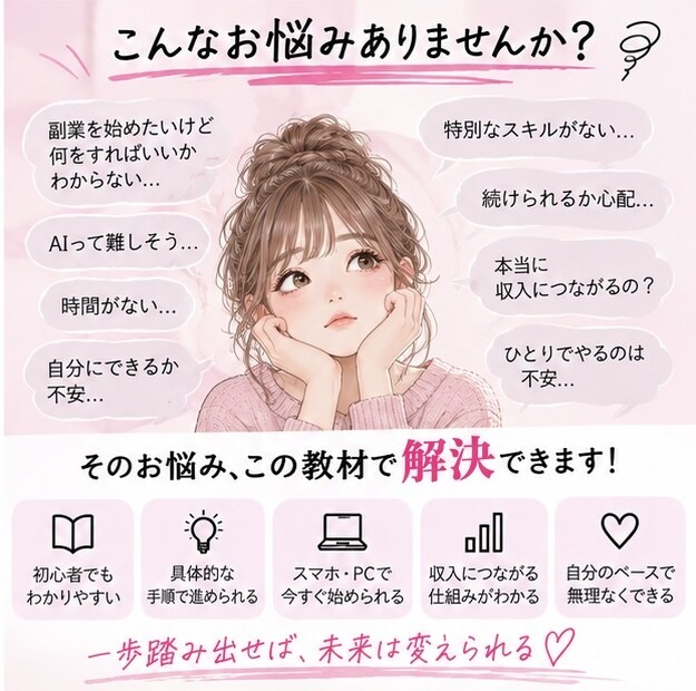 初心者向けAI副業完全ロードマップ教えます 知識ゼロから30日で副業販売まで実践できます イメージ2