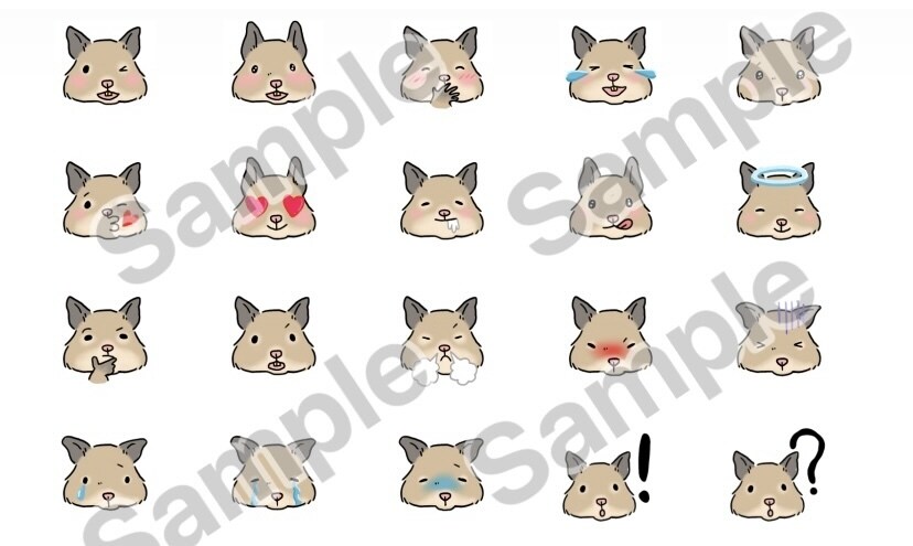 あなたの大切なペットのスタンプor絵文字作ります あなたのペットオリジナルのイラストをLINEで毎日使える♪ イメージ5