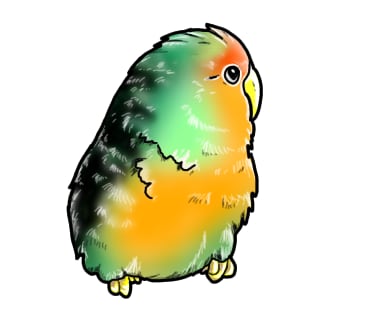 ペット写真からLINEスタンプ作成します 大事なペットのお写真をイラスト化します。 イメージ4