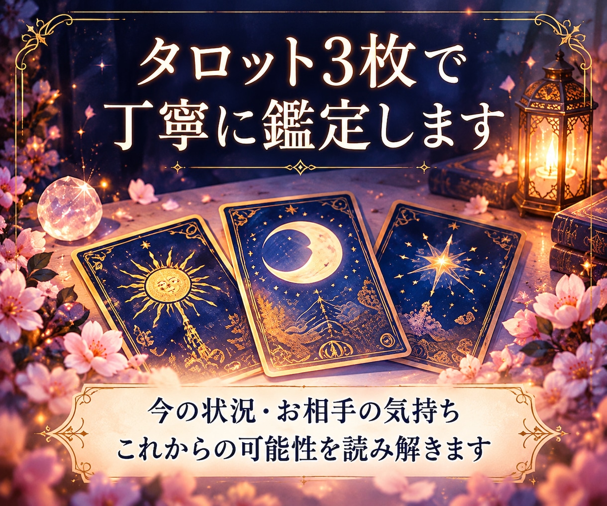 あの人の気持ちをタロットで優しく読み解きます あなたの不安に寄り添い、心を込めて丁寧に鑑定します イメージ3