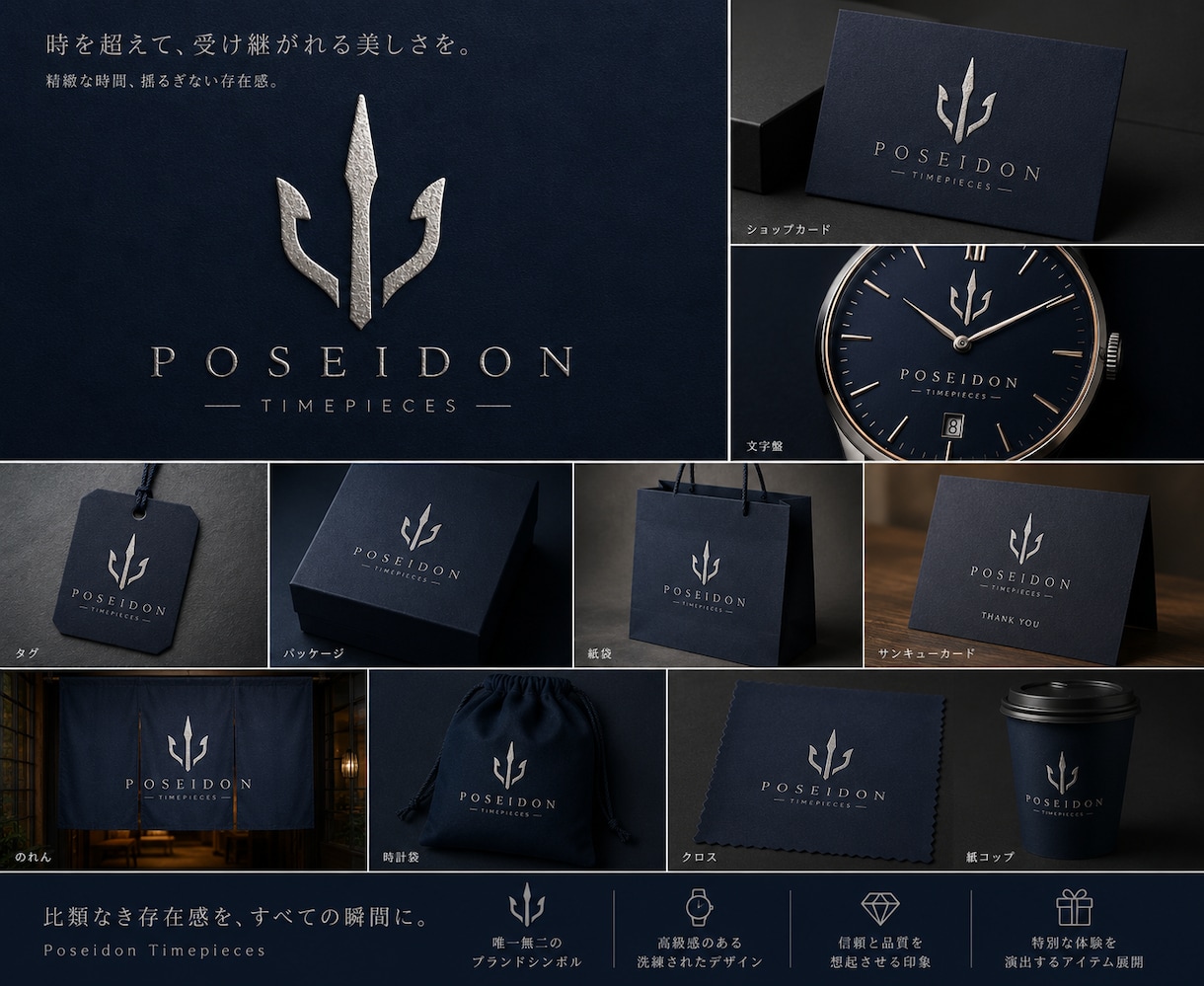 心に残る！上品で和モダンなロゴを製作します 伝統とモダンの融合でブランドの品格を高めます！ イメージ5
