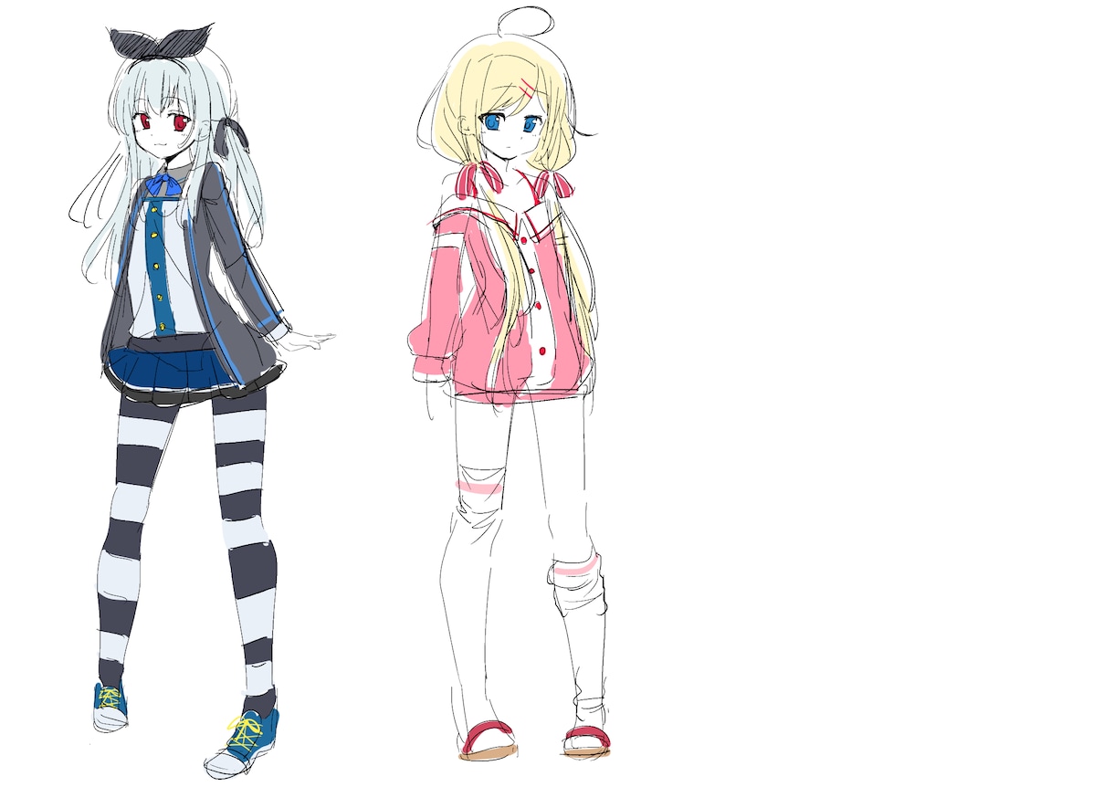 オリキャラの3DまたはMMDモデルを作ります オリキャラモデル一体短期間＆低価格でモデル作ります！ イメージ6