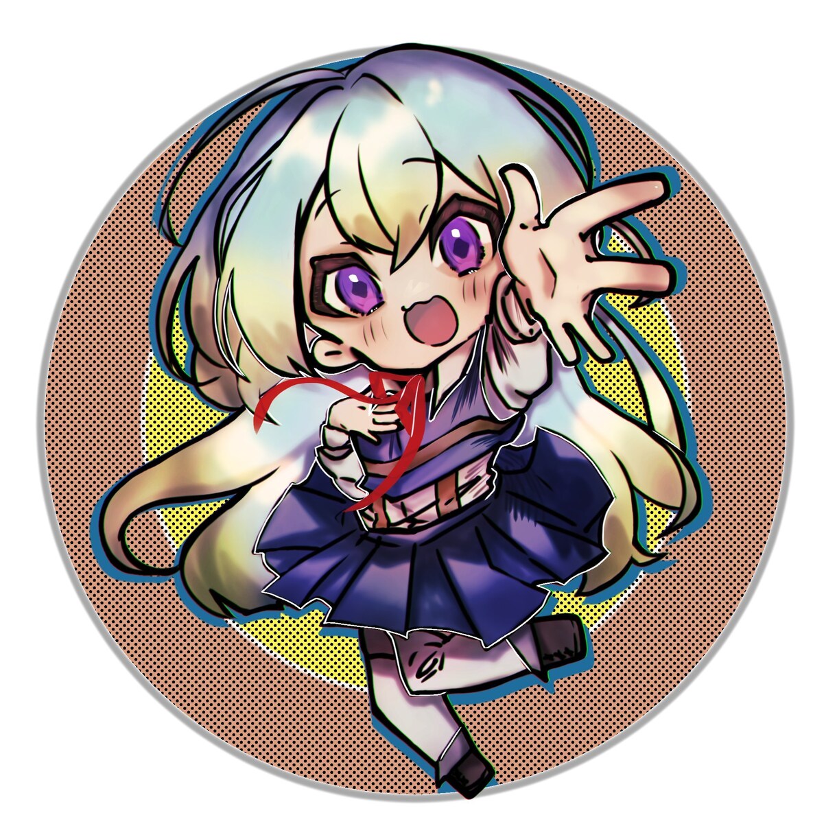 可愛い目をひくイラストを描きます 自分が使うイラストが欲しい方へ！ イメージ1