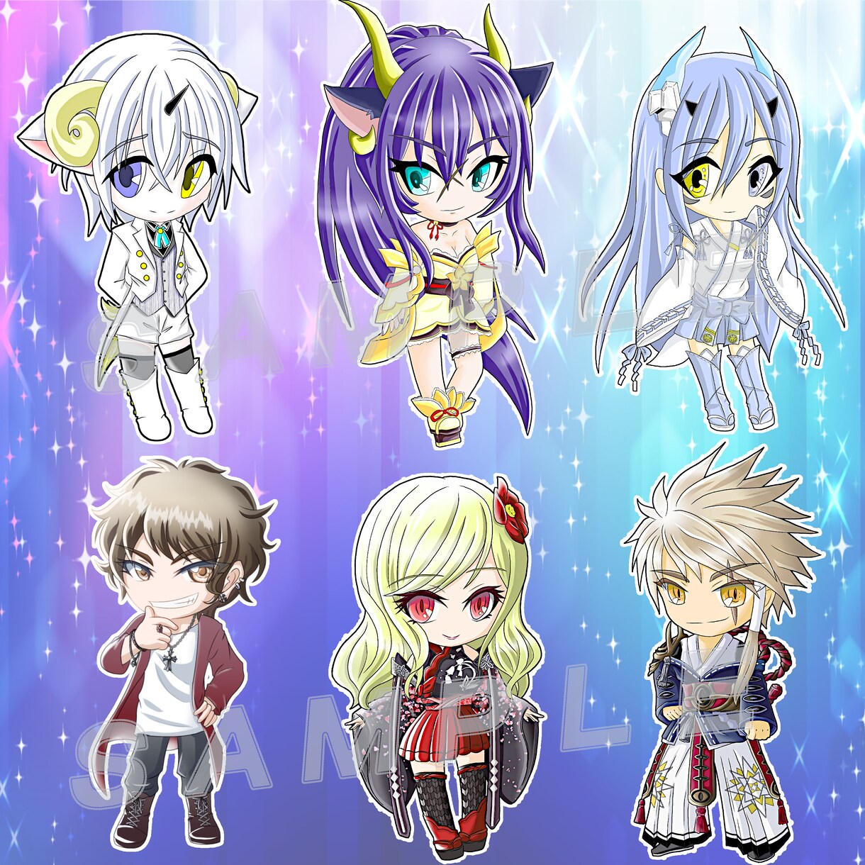 ちびキャラ用：納品後追加アフターサービス承ります 期間制限は無し！納品後にいつでも追加可能なオプションです♪ イメージ5