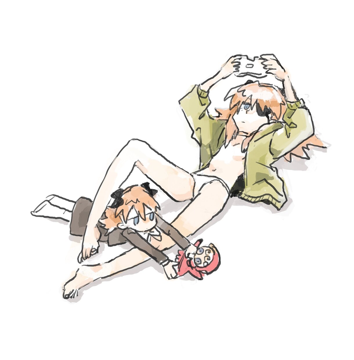 キャラクターの全身画像承ります ポップ、ほんわか、目を引くイラスト描かせてください！ イメージ2