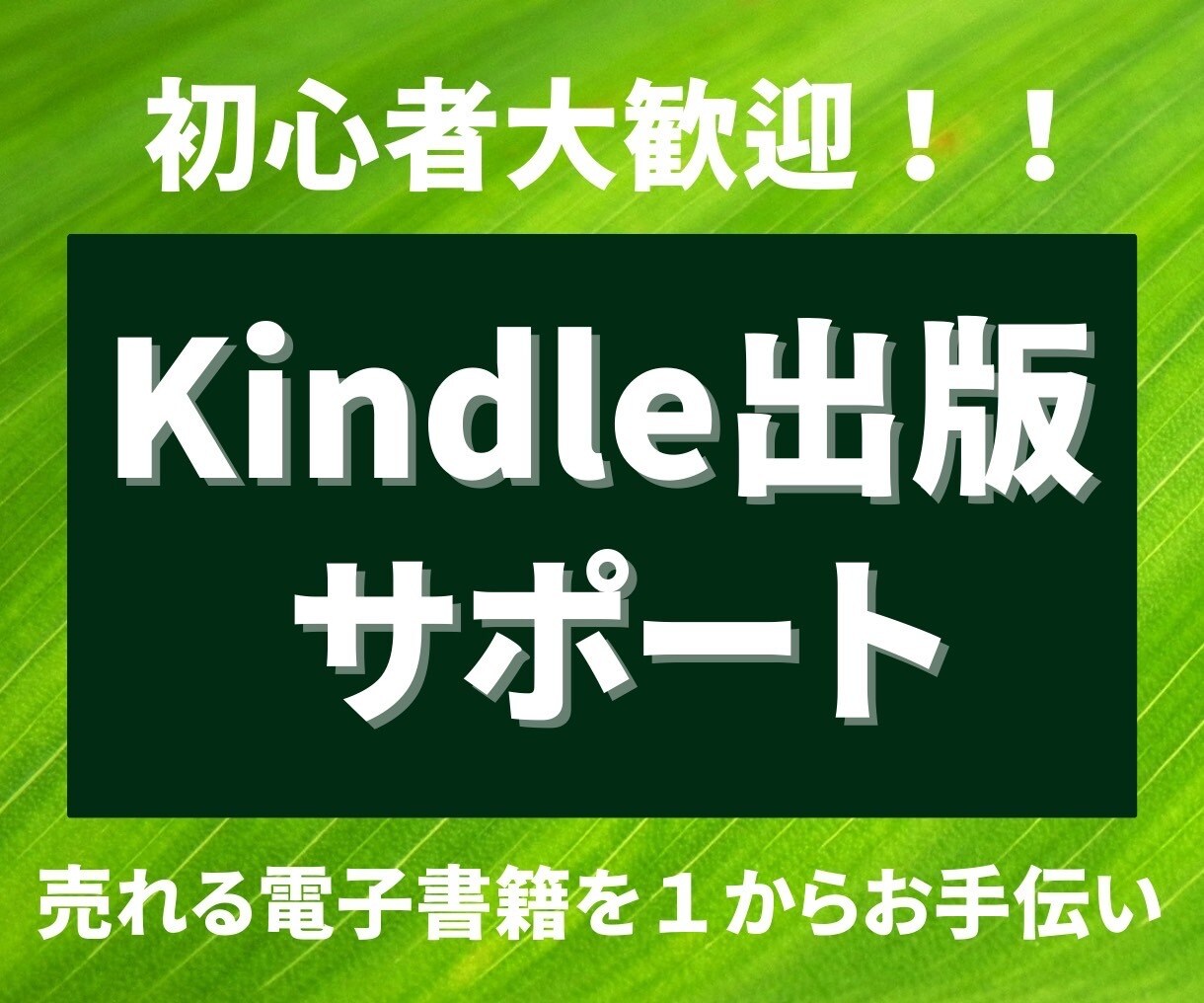 Kindle本の出版を1からすべてお手伝いします 出版数30冊・印税総額7桁の作家が電子書籍の出版をサポート！ イメージ1