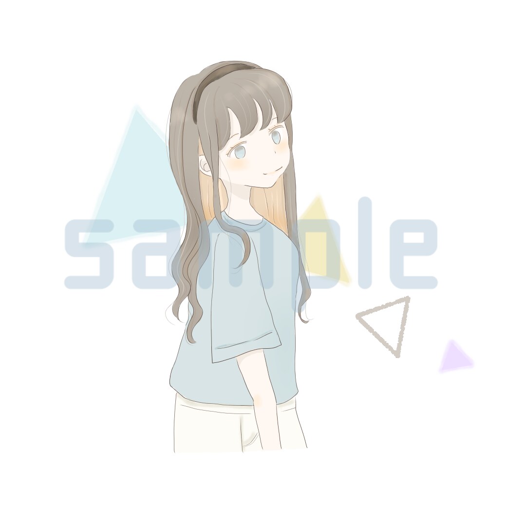 ほんわか可愛いイラストをお届けします SNSのアイコンや挿絵に！細かい要望も承ります( ¨̮ ) イメージ5
