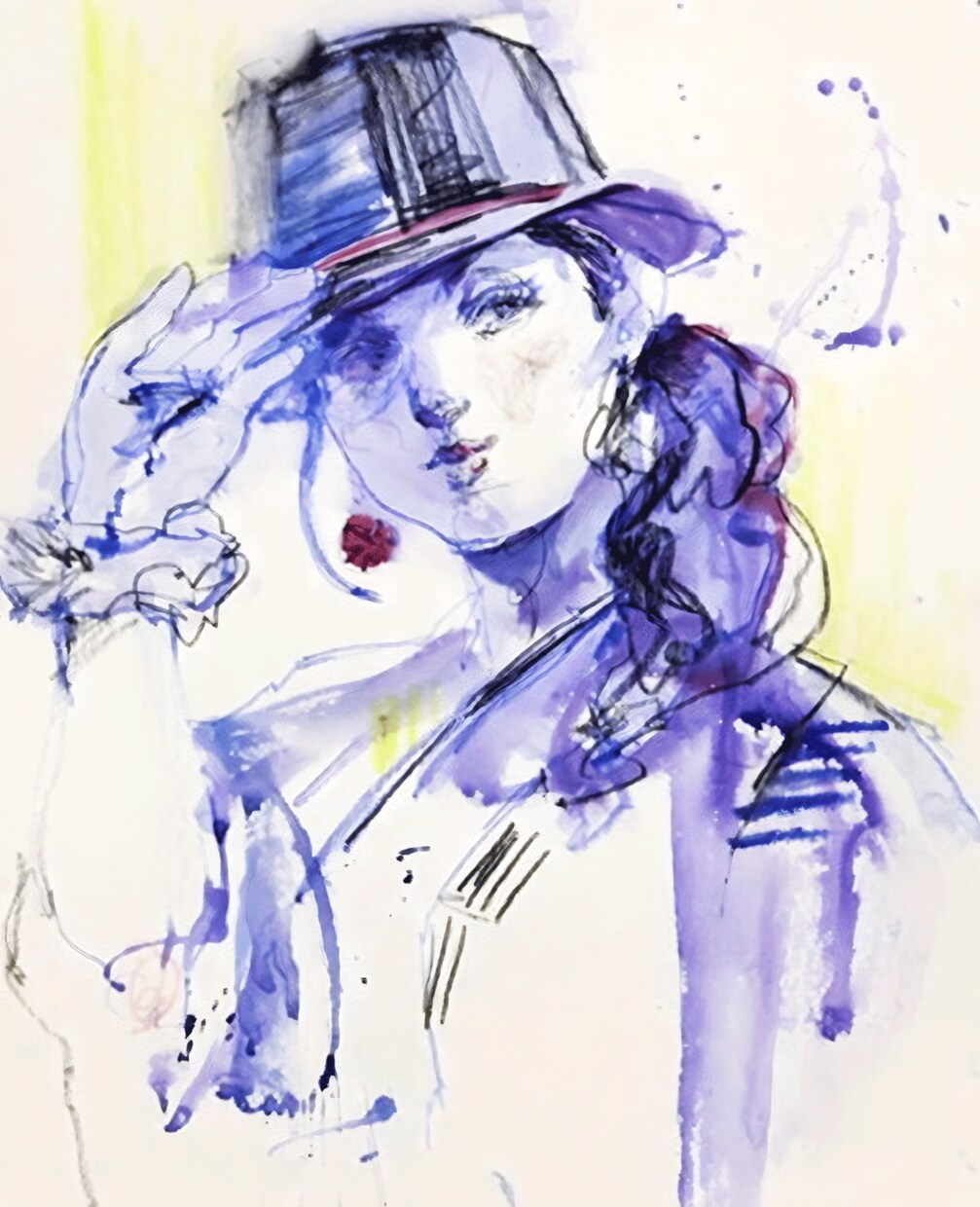 雰囲気あるアート似顔絵を描きます ご家族・ご結婚記念日・SNS・プレゼントにも イメージ1