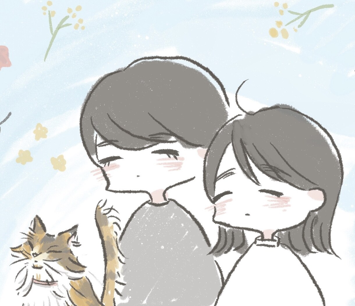 ゆるくかわいいイラスト描きます ゆるく可愛いイラストです。最短1日で作成できます。 イメージ1