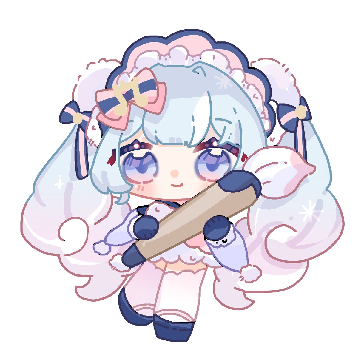 ポップで可愛いミニキャライラスト、作成します 様々な用途に使用できるミニキャライラストを作成します イメージ5