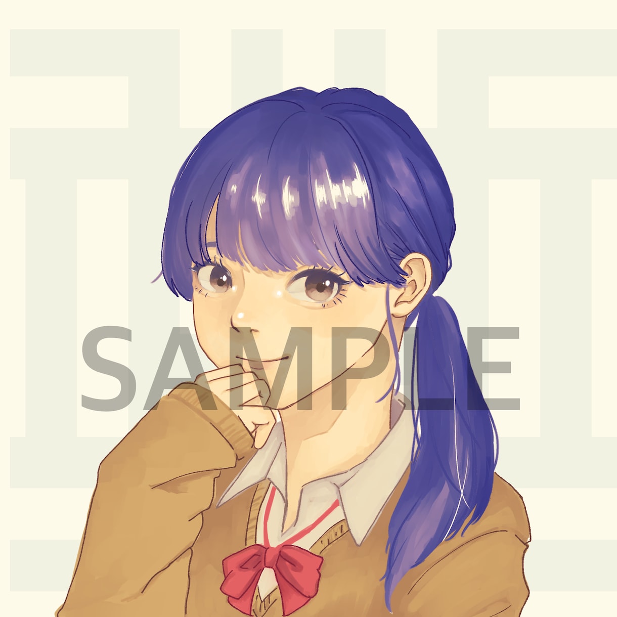 SNSにも使用できるアイコンイラスト作成します あなたのイラスト描きます！似顔絵も可◎ イメージ1