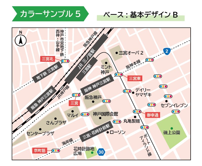 地図・案内図を分かりやすく作成します 何度も修正OK！商用利用可！チラシ・HP・名刺など幅広く対応 イメージ9