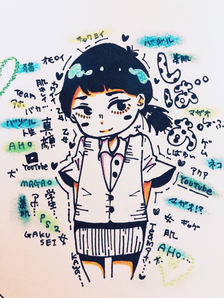 似顔絵描きます 可愛いかんじになるかとっ！マッキーと色鉛筆で！描きます！ イメージ3