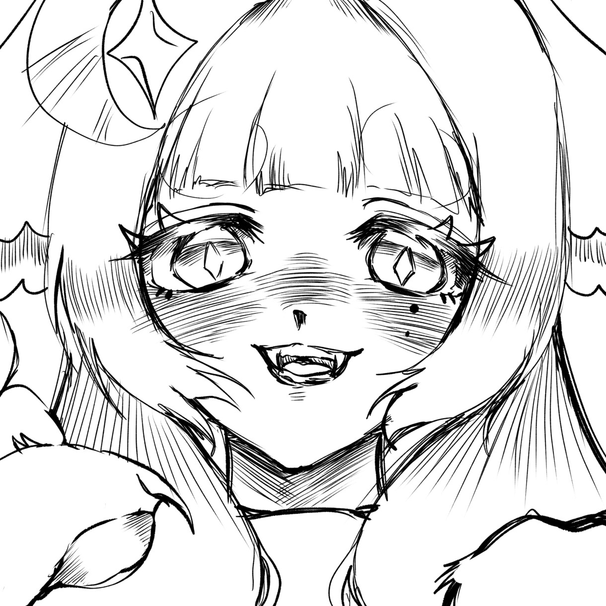あなたのための繊細な線画を描きます 細やかな表現であなたの夢を再現します。 イメージ1