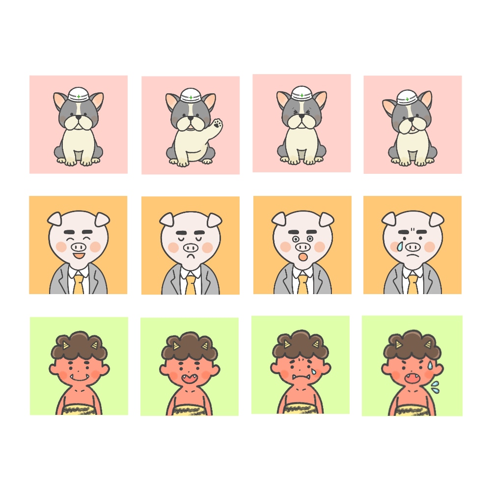 商用可！ゆるっと目を引く個性的なキャラを作成します 【ゆるかわ、きもかわ、お好みに合わせてお作りいたします♪】 イメージ9