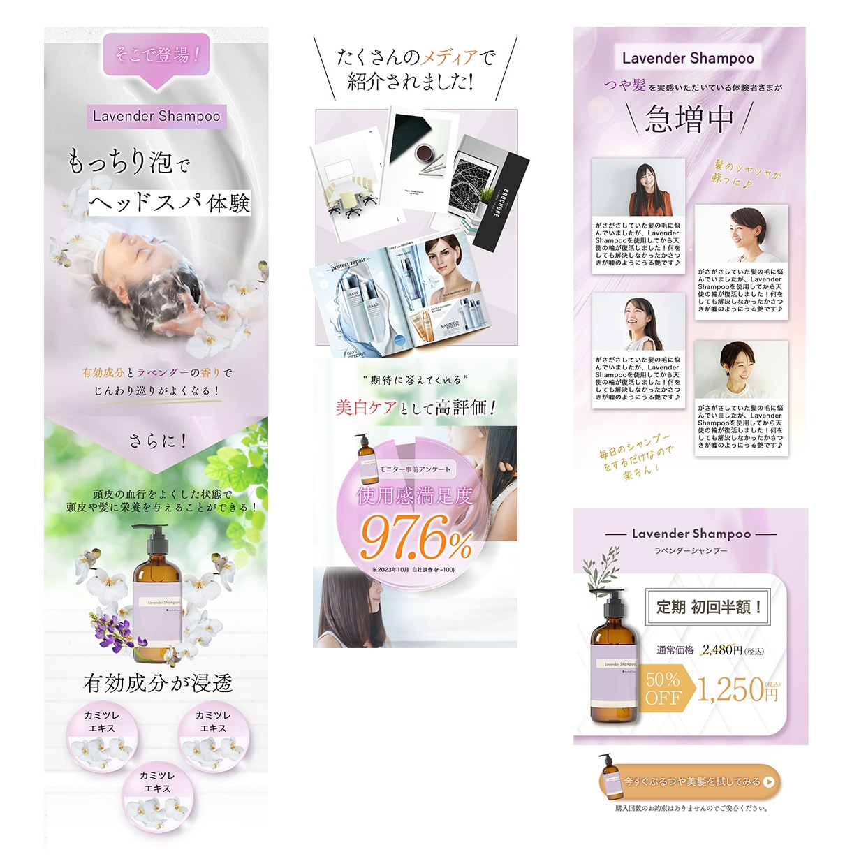 申し込みたくなる！ＬＰ制作いたします 競合と違う売り出し点見つけます！サービスの魅力が伝わるLP イメージ4