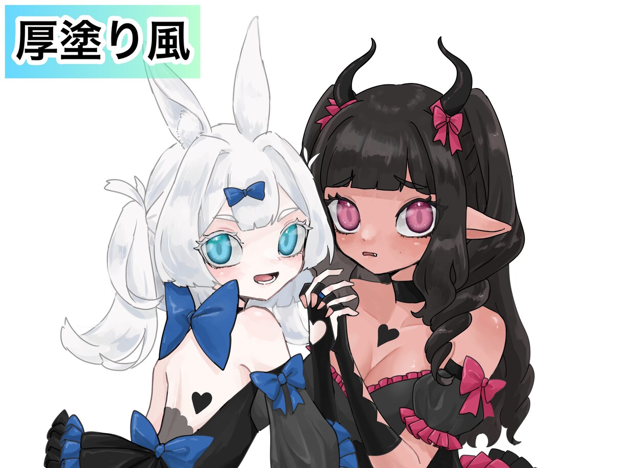 アイコン、イラスト、キャラデザ、立ち絵お描きします かっこいい！かわいい！エモい！ イメージ5
