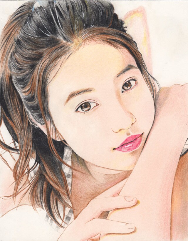 写真を元に高品質な似顔絵をお描きします 可愛い感じの二頭身キャラも製作致します。 イメージ5