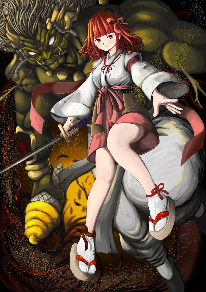 ファンタジーモンスター、キャライラスト作成します イメージするファンタジーモンスター、キャラなどをを絵にします イメージ8