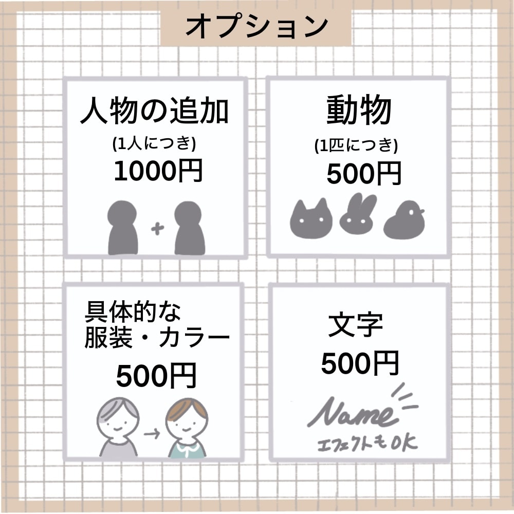 個性を引き出す！シンプルアイコン制作します その人の個性を引き立てるイラストを☺︎ イメージ5