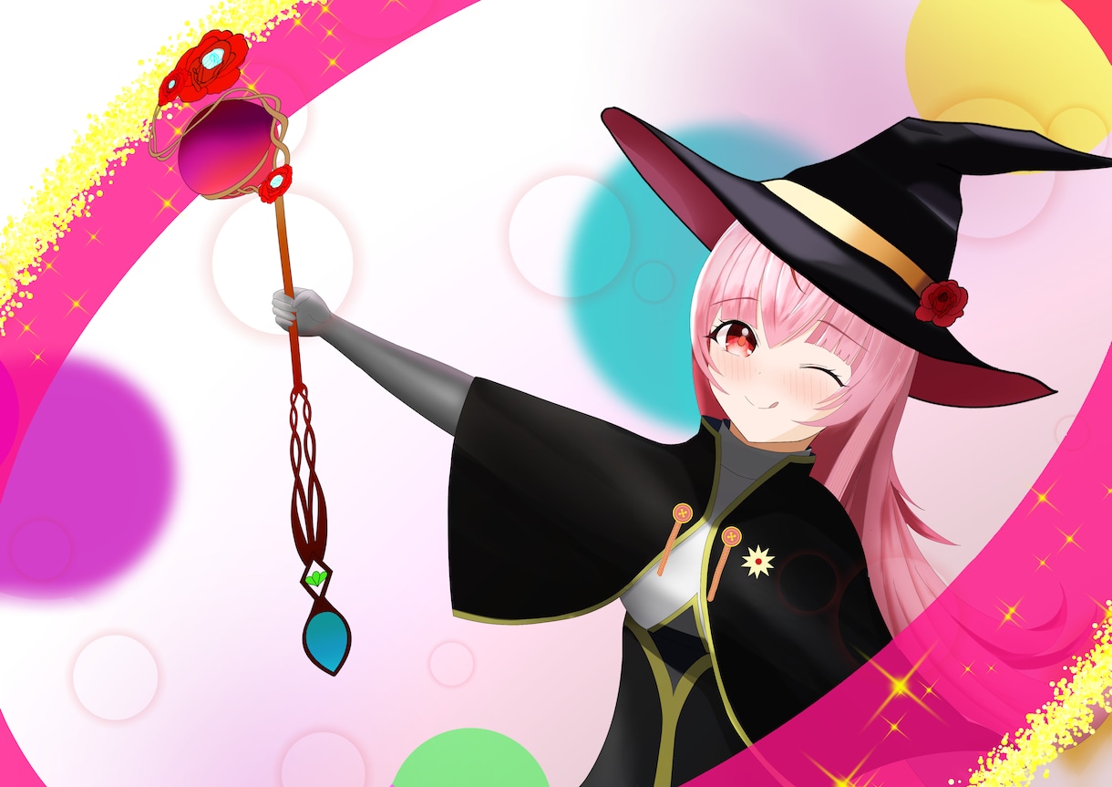 個人・Vtuber対応！女の子イラスト制作します 【バストアップ～】 / 動画サムネ・グッズ・立ち絵も対応！ イメージ3