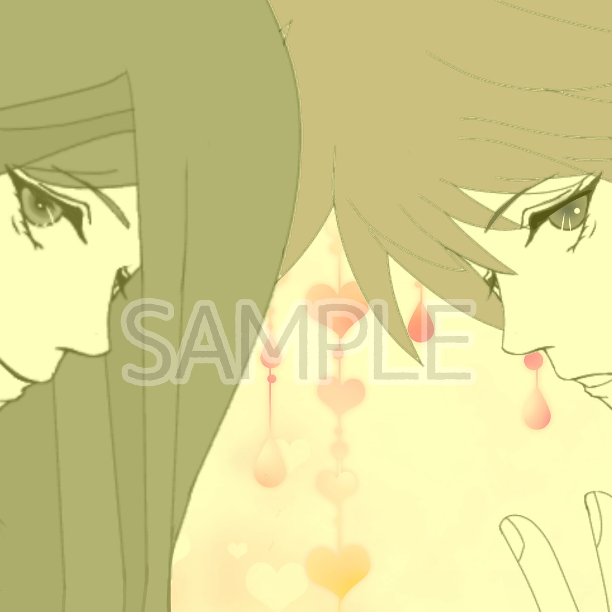 SNS等で使えるアイコン等簡単なイラスト作成します かわいい系少女漫画系イラストです イメージ2