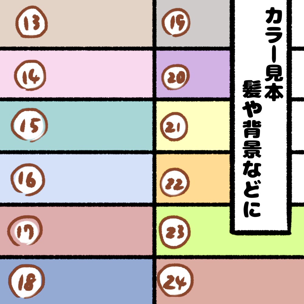 表情差分４枚セット☆snsアイコンお描きします ゆる～い、パステル調のイラストアイコンです。 イメージ8
