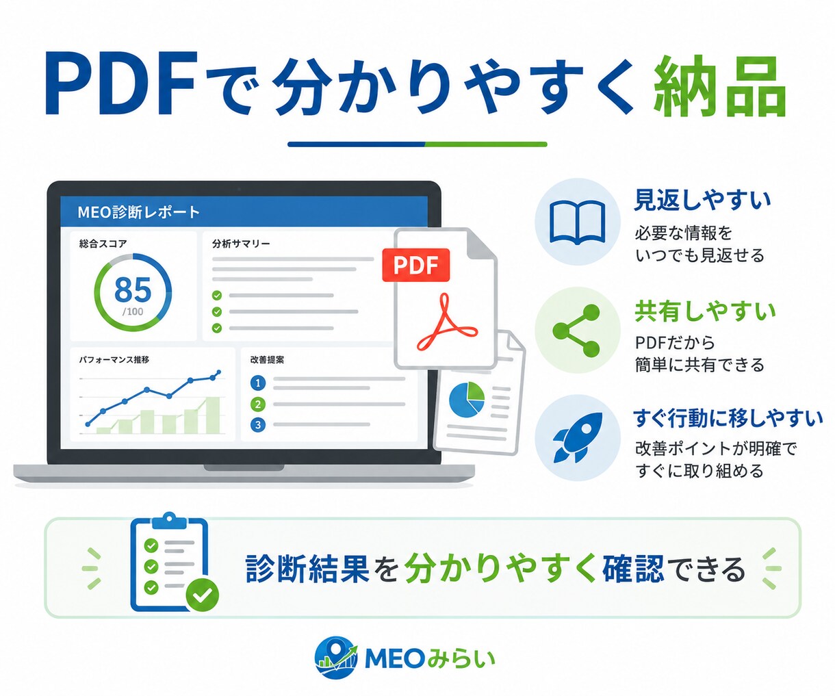 なぜ近所のあの店は忙しい？競合3店舗から診断します 競合3店舗と比較し「選ばれる理由」と改善点を見える化 イメージ10