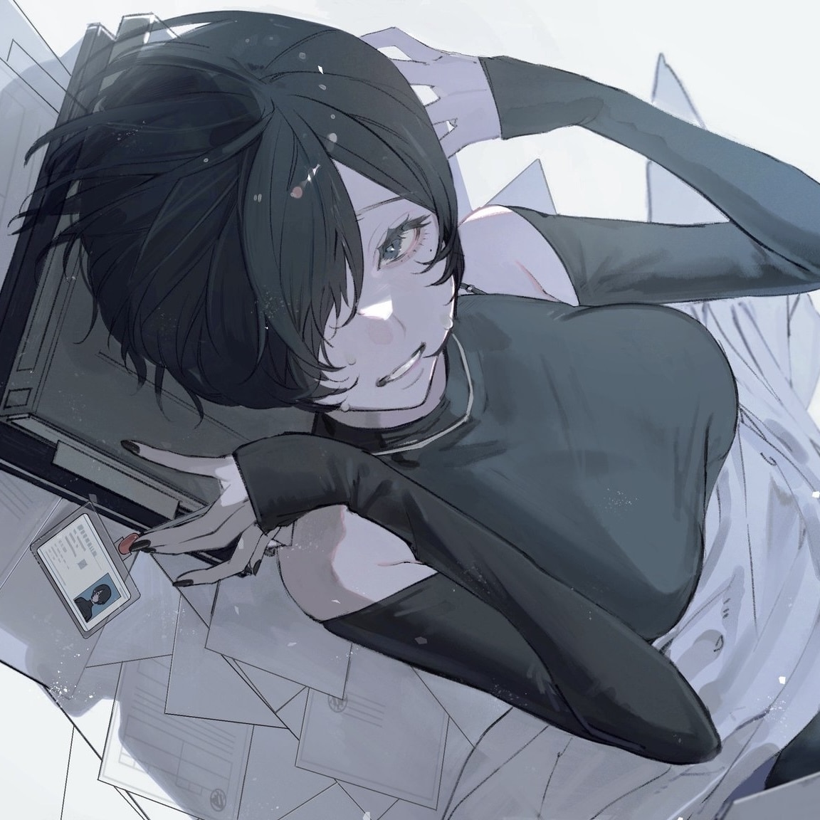 美麗な人物イラストを制作します 配信用サムネやビジュアルイラストなど！気軽にご相談ください！ イメージ6